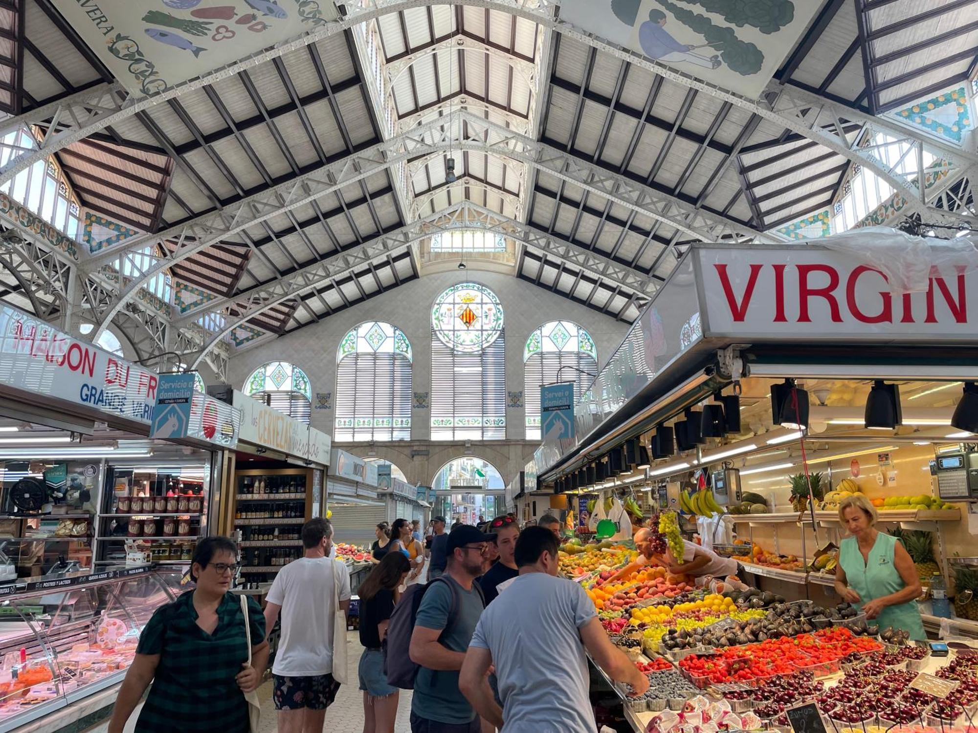Duplex Mercado Central Valencia Buitenkant foto